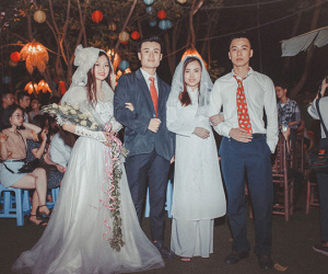 Sinh viên báo chí tổ chức triển lãm không gian cưới thập niên 80s, 90s ngay giữa lòng Hà Nội