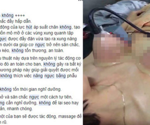 Nâng ngực bằng máy hút chân không: Trò lừa bịp của các cơ sở làm đẹp