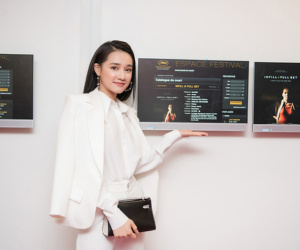 Nhã Phương tự tin giới thiệu phim tại LHP Cannes với vai trò nhà sản xuất