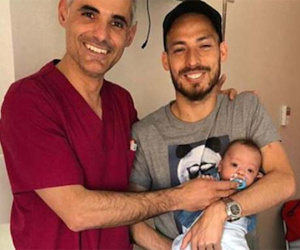 Con trai của David Silva về nhà sau năm tháng nằm viện