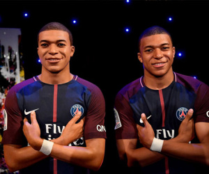 Mbappe được dựng tượng sáp ở tuổi 19