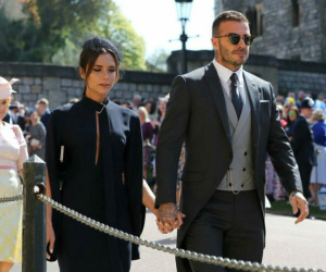 Vợ chồng Beckham quá đẹp và sang chảnh, chiếm trọn spotlight của dàn khách mời tại đám cưới Hoàng gia