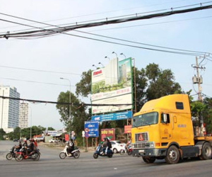 Cảng biển bị 'bao vây'
