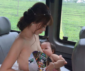 'Cô dâu cho con bú trên xe hoa' – Bức ảnh khiến ai cũng thấy rưng rưng xúc động lại có bí mật hậu trường thế này