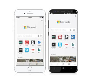 Microsoft cập nhật trình duyệt web Edge cho iOS và Android