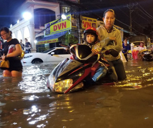 TP.HCM ngày càng ngập nặng