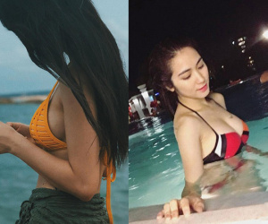 Hòa Minzy diện bikini, lộ vòng một căng đầy khiến dân tình 'nổ mắt'