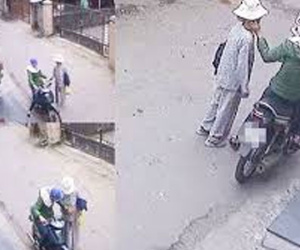 Nam sinh ngoan ngoãn giao xe máy điện cho người lạ khi bị 'thôi miên'