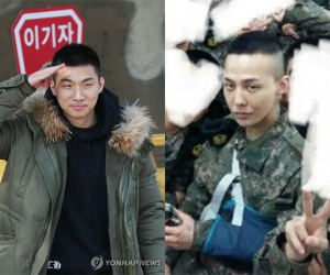 G-Dragon và Daesung (Big Bang) đồng loạt bị chấn thương khi nhập ngũ