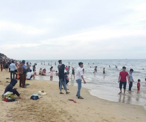Thầy giáo đuối nước tử vong thương tâm trên biển Thiên Cầm