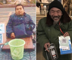Nghề 'ăn mày' thanh toán bằng ứng dụng di động lên ngôi tại Trung Quốc