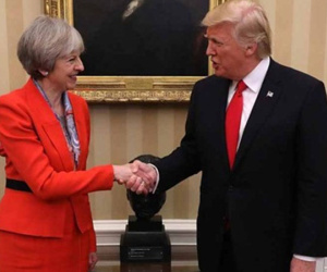 Thủ tướng Anh đề nghị Trump tránh người biểu tình khi tới thăm