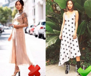 Chân ngắn đừng sợ, cứ tự tin mặc váy maxi!
