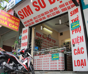 SIM số đẹp tăng giá sau thông tin rút về 10 số