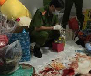 Con trai dùng búa đóng đinh đánh vào đầu mẹ đến chết