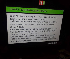 K+ để lộ kế hoạch phát sóng World Cup 2018 ra sao?