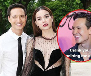 Sau khi gọi Kim Lý là cậu bé, Hồ Ngọc Hà đã chuyển sang thành 'thầy giáo'