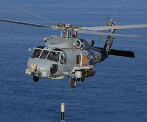 Siêu trực thăng săn ngầm Mỹ lượn lờ ngoài khơi Syria