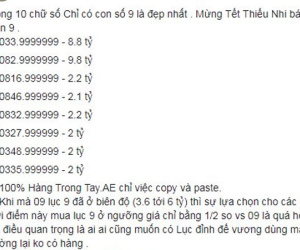 Đổi còn 10 số, chiếc sim VIP có giá gần 10 tỷ