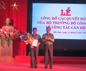 Công bố quyết định nghỉ hưu một số tướng lĩnh quân đội, công an