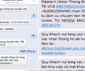 Techcombank cảnh báo thủ đoạn chiếm đoạt tiền qua kênh Western Union giả mạo