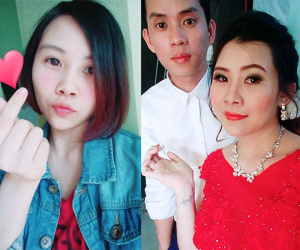 Cô dâu trẻ tuổi 20 nhắm mắt đưa mặt cho 'chuyên viên' trang điểm, mở mắt ra bỗng hóa bà cô già U40