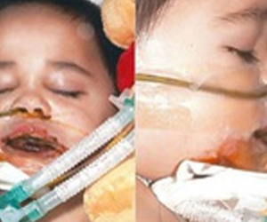 Mẹ quay lưng lấy món cần mua, con uống chai nước này trong siêu thị và mãi mãi không thể nói được nữa