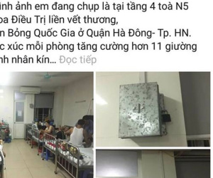 Thực hư bệnh nhân muốn bật điều hoà phải nộp 100 nghìn đồng/ngày ở Viện bỏng Quốc gia