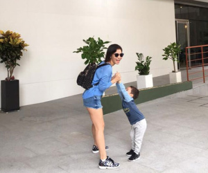Mới 3 tuổi, con trai Thu Minh đã cao lớn phổng phao bất ngờ