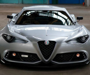 Alfa Romeo 4C lột xác ngoạn mục và hầm hố