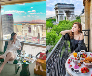 Hội con nhà giàu Việt tấp nập khoe ảnh đi nghỉ mát ngày hè
