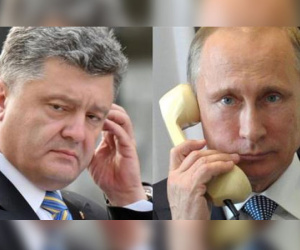 Tiết lộ cuộc điện đàm Putin - Poroshenko