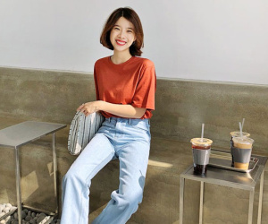 5 kiểu áo cotton đơn giản, mặc lên dễ đẹp để các nàng diện cả tuần cũng không thấy chán