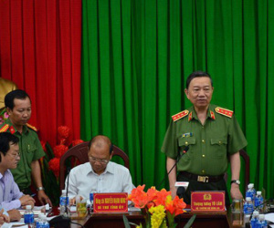 Bộ trưởng Công an: Xử lý nghiêm đối tượng chủ mưu, cầm đầu trong vụ gây rối ở Bình Thuận