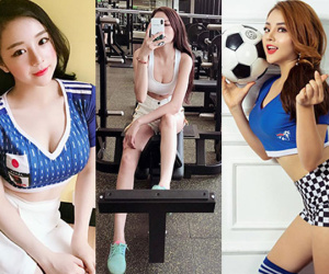 Cận cảnh nhan sắc và link facebook 32 hotgirl của 'Nóng cùng World Cup 2018'