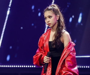 Bạn gái U23 Quang Hải tham gia show Đức Phúc làm giám khảo