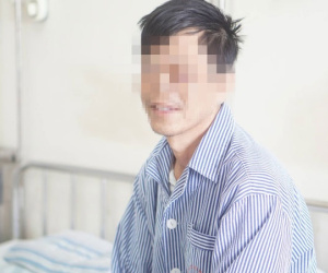 Bướu cổ biến chứng khiến người đàn ông bị hỏng thị lực