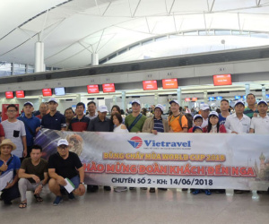 Gần 200 triệu đi xem World Cup, tour đi Nga 'cháy hàng'