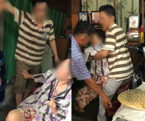 Clip phẫn nộ: Con trai bỏ mặc mẹ già lên cơn tai biến, đòi bằng được chìa khoá tủ lấy tiền rồi mới đưa đi viện