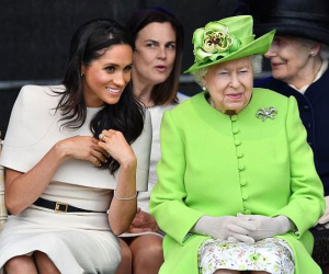 Giống như Công nương Diana, Meghan có thể gọi Nữ hoàng Anh thân mật như thế này