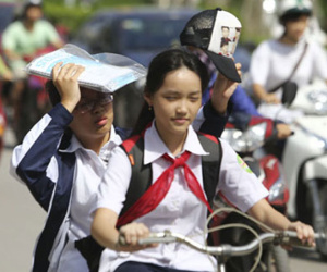 Miền Bắc sắp bước vào đợt nắng nóng gần 40 độ C