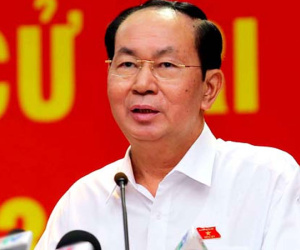 Chủ tịch nước Trần Đại Quang: 'Các vụ gây rối là đáng tiếc'