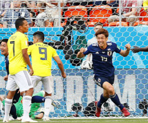 Nhật Bản đánh bại Colombia, làm nên lịch sử tại World Cup