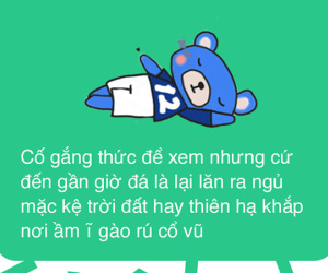 Những kiểu người đi đâu cũng gặp trong mùa World Cup