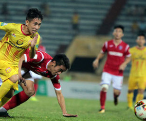 V.League 2018: Kịch tính cuộc đua ở nhóm 'đèn đỏ'