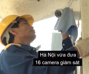Video: Hà Nội lắp hàng chục camera cảnh báo ngập úng