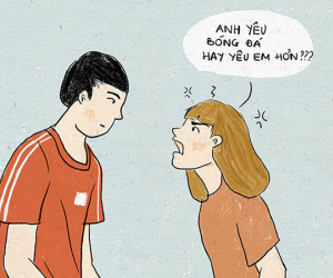 Mùa World Cup, đến khổ vì con trai mê bóng đá hơn người yêu