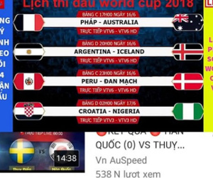 VTV: 'Ngay lúc này, World Cup 2018 có thể biến mất khỏi các màn hình to, nhỏ'