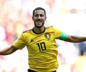 Lukaku, Hazard lập cú đúp, Bỉ đè bẹp Tunisia