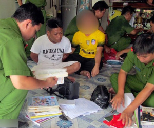 Những đường dây cá độ bóng đá tiền tỷ qua mạng bị triệt phá